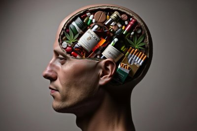 Голова, заполненная вредными привычками