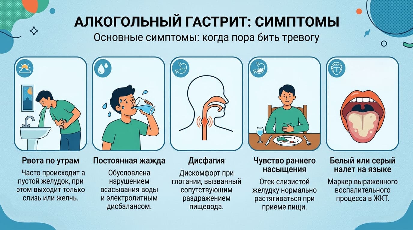 Инфографика: Основные симптомы: когда пора бить тревогу