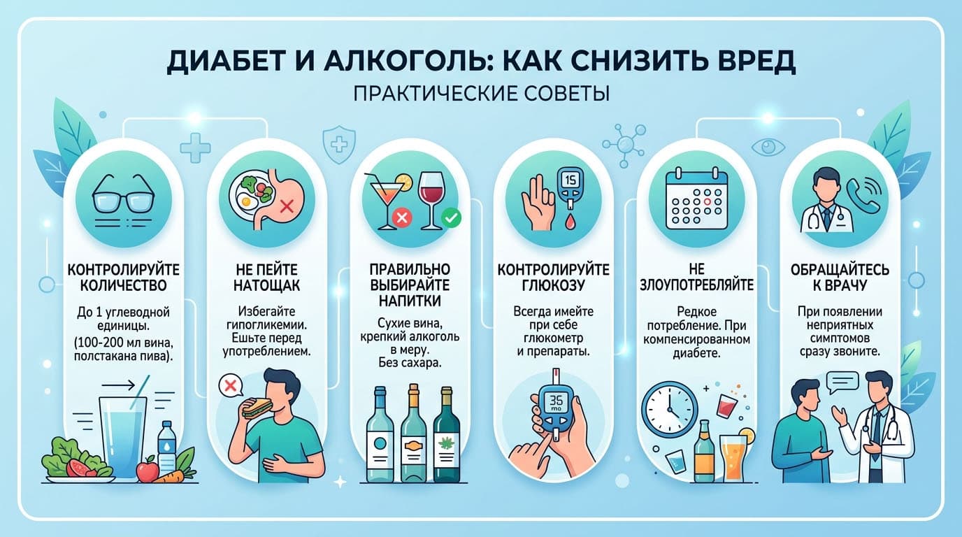 Инфографика: Как снизить вред спиртного