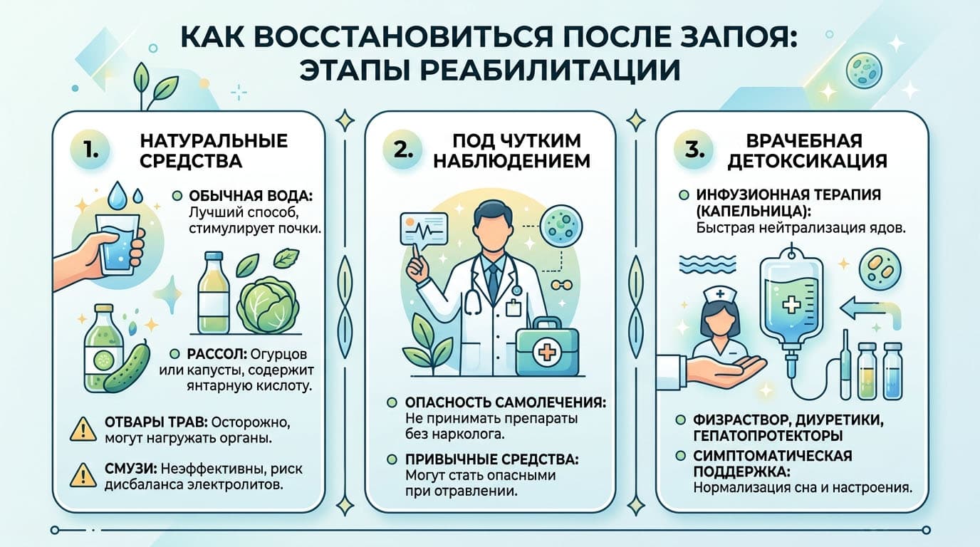 Инфографика: Очищение организма