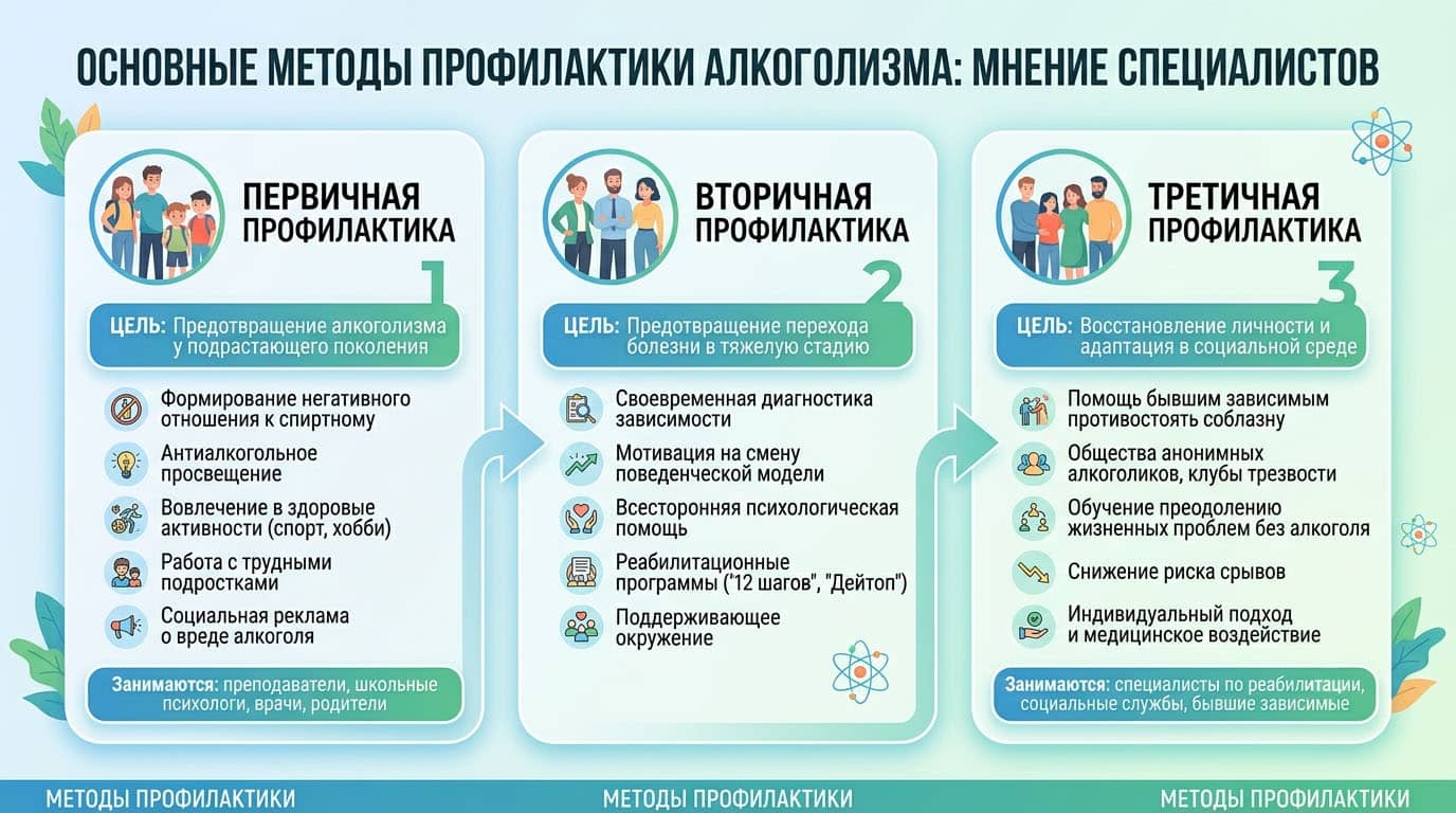 Инфографика: Методы профилактики